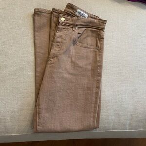 AG Adriano Goldschmied Kinsley Pop Crop women’s jean size 29 Almond Biscotti